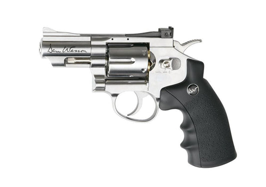 A.S.G Dan Wesson 2.5" Chrome Revolver 4.5mm Steel Ball Co2 Airgun