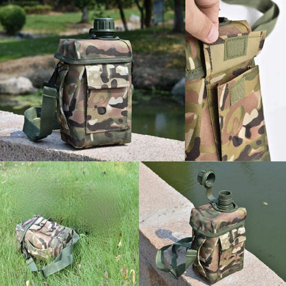 Camouflage Military Water Bottle / Canteen - 2.2L - Multi Cam