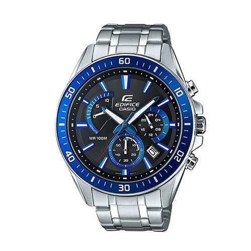 Casio Edifice Men's 100m Water Resistant Watch - Blue / Black Dial