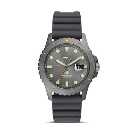 Fossil Men's Watch - Grey Silicone