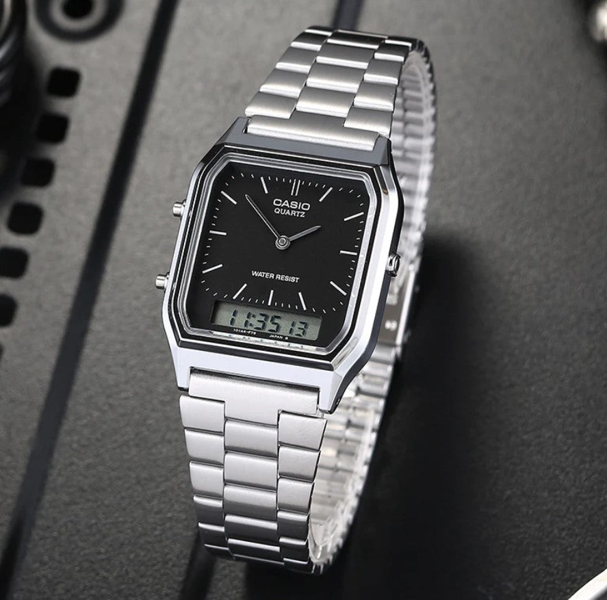 Casio Retro Men's Watch - AQ230A-1DMQ