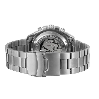 Men's Automatic Watch - White Face - FORSINING