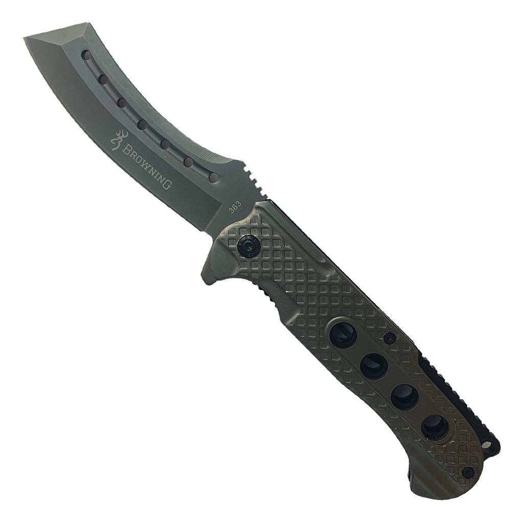 Browning Folding Pocket Knife - Gun Metal