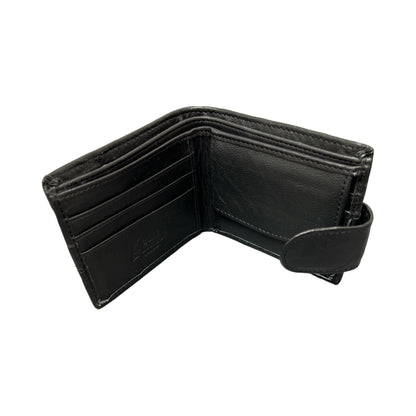 Men's Wallet - Genuine Leather - 10 Card Slots, No Coins
