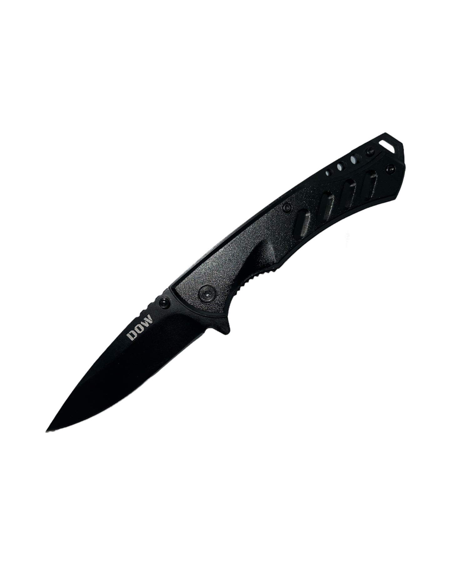Aluminium Black Knife - 3.5inch (9cm) Blade