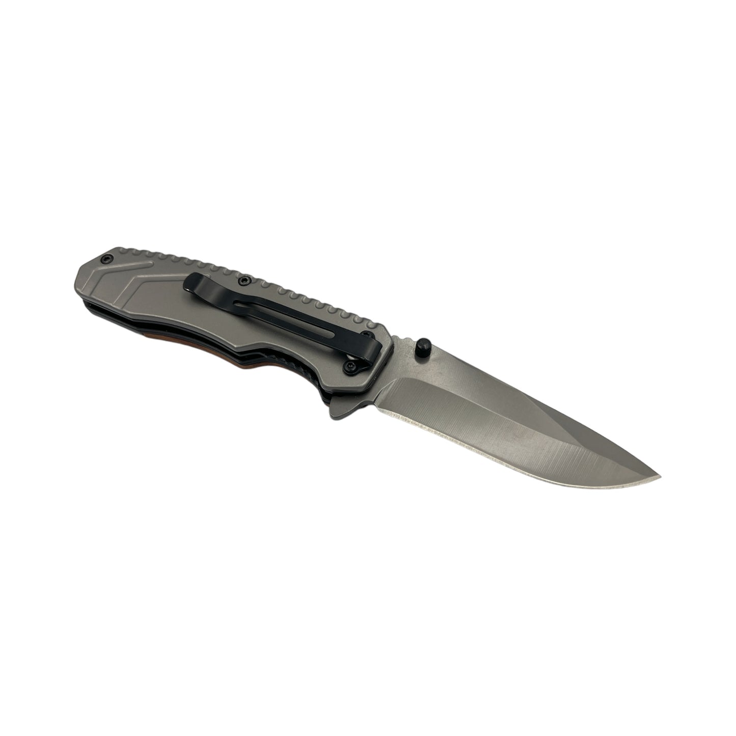 Folding Pocket Knife - Stonewash Blade - 9cm (3.5inch) Blade