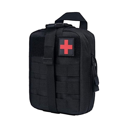 Outdoor Tactical Medic Bag - Black