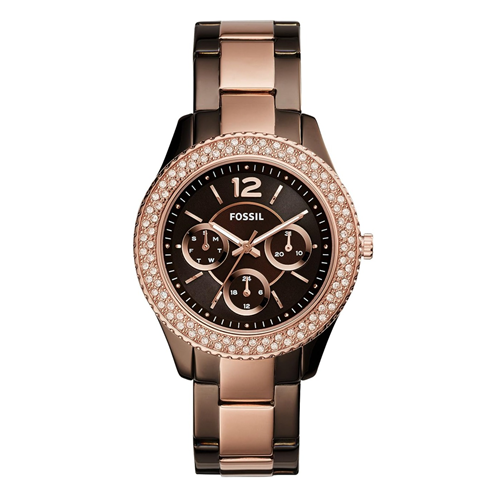 Fossil Stella Multifunction Two-Tone Stainless Steel Watch