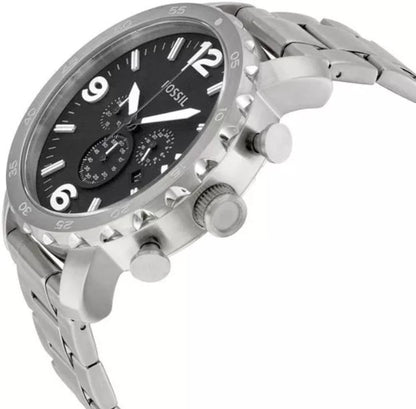 Fossil Men's Nate Chronograph Stainless Steel Watch